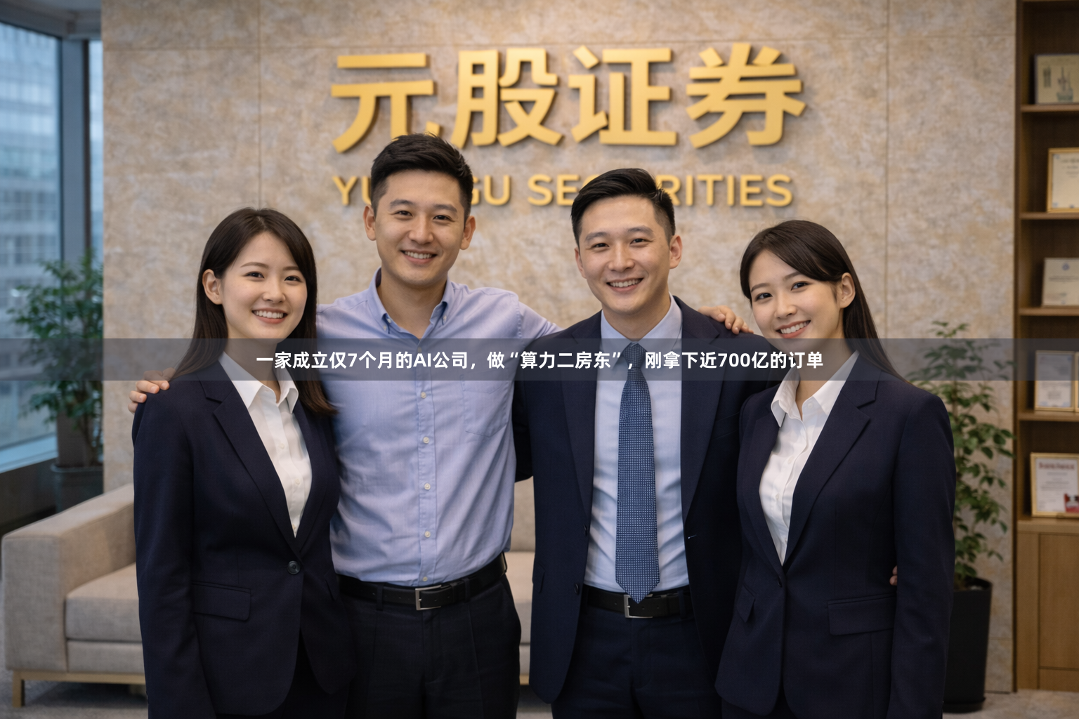 一家成立仅7个月的AI公司，做“算力二房东”，刚拿下近700亿的订单