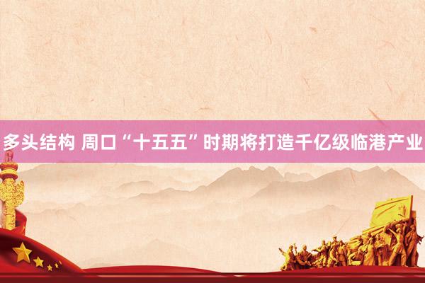 多头结构 周口“十五五”时期将打造千亿级临港产业